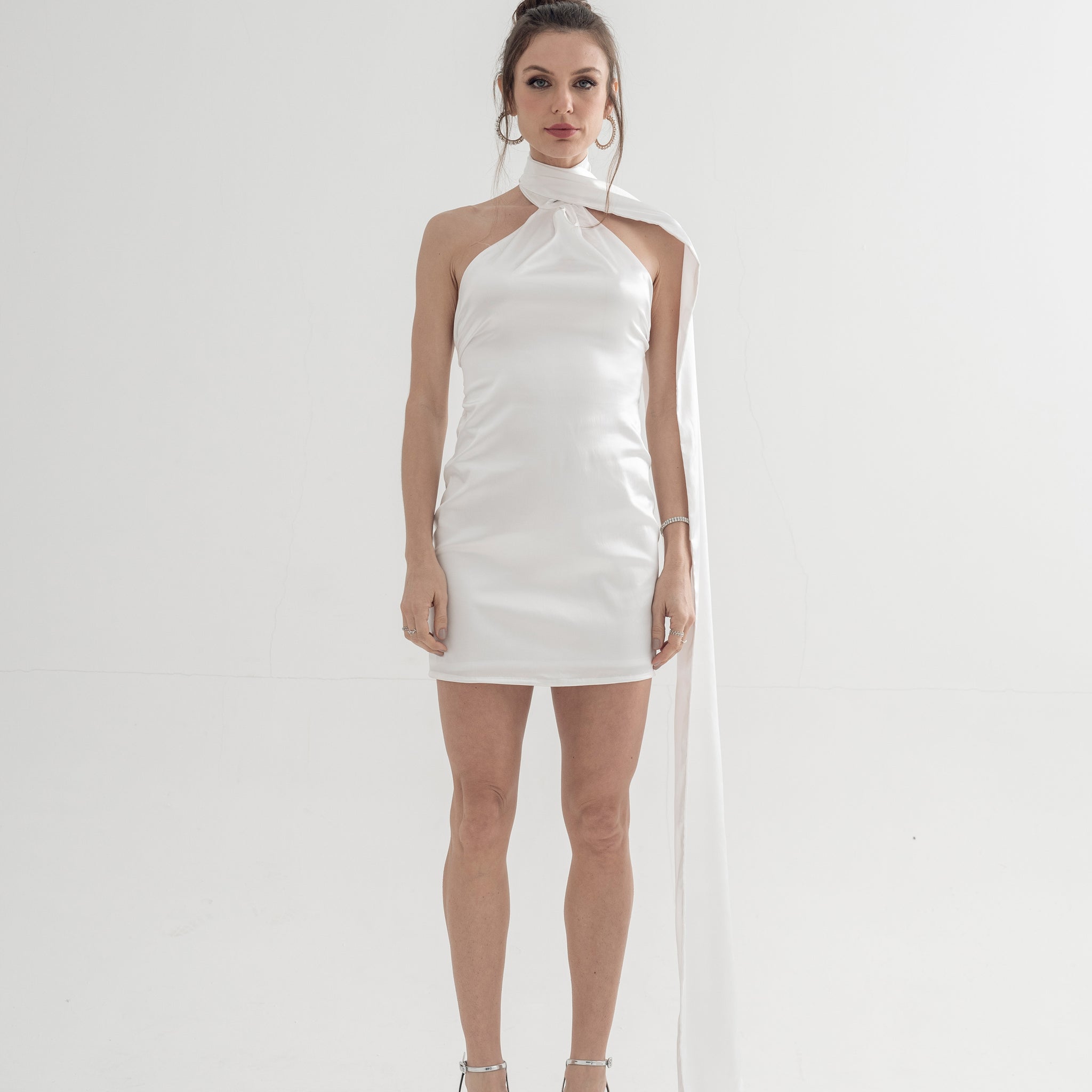 ETHEREAL DRESS WHITE