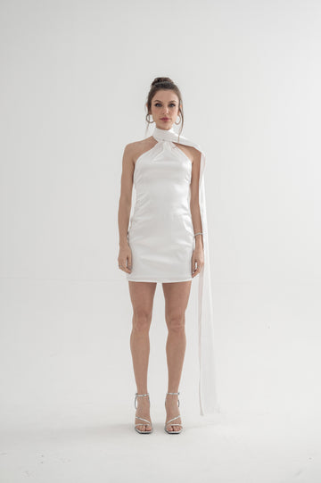 ETHEREAL DRESS WHITE