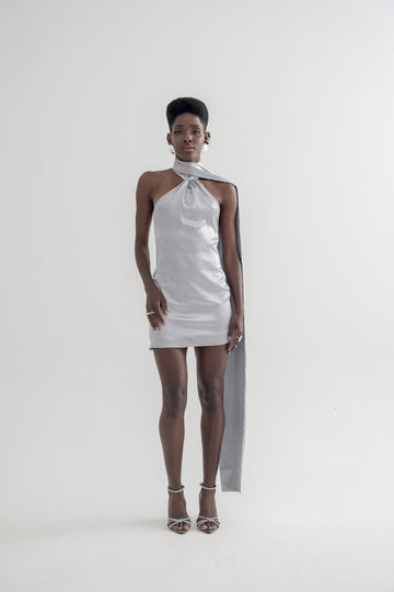 ETHEREAL DRESS SILVER